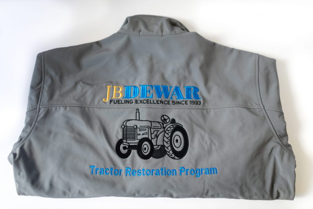 embroidered JB Dewar jacket